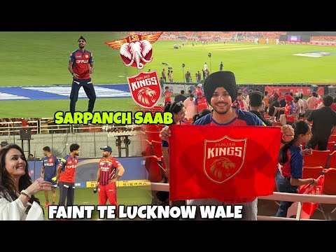 PUNJAB JITT GYI ⛳️ SARPANCH SAAB 😍 50 Runs 1 Ball | LUCKNOW VS PUNJAB IPL 