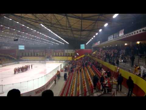 ČF 7 (4.3.2015) HC Dukla Jihlava x Rytíři Kladno - Jedna z mnoha děkovaček