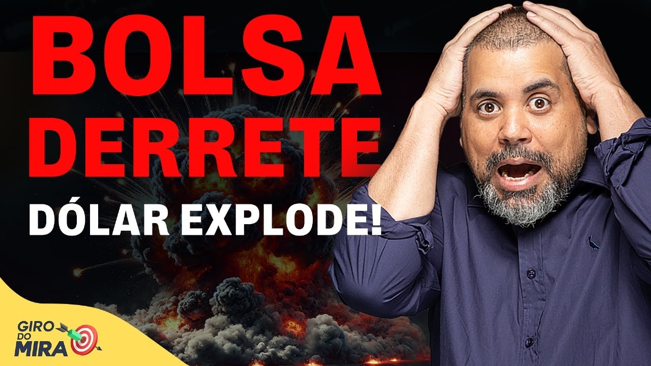 BOLSA DERRETE e DÓLAR explode! - Giro do Mira de 29-11-24