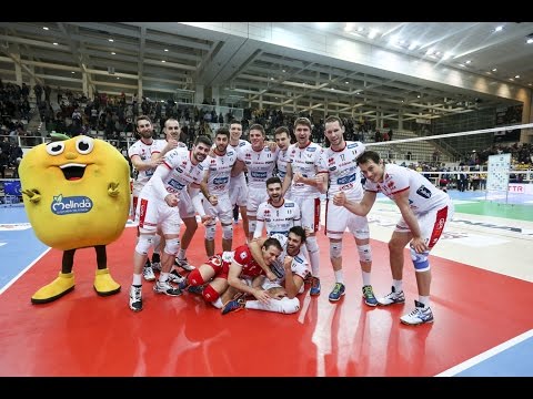 Superlega A1: Highlights 1. di ritorno.  Diatec Trentino-Gi Group Monza 3-1