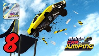 Ramp Car Jumping - Gameplay Walkthrough #8 - iOS Android
