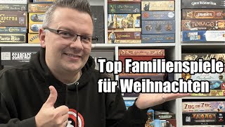 Die besten Familienspiele für Weihnachten - Top Spiele 2023 - Geschenktipps