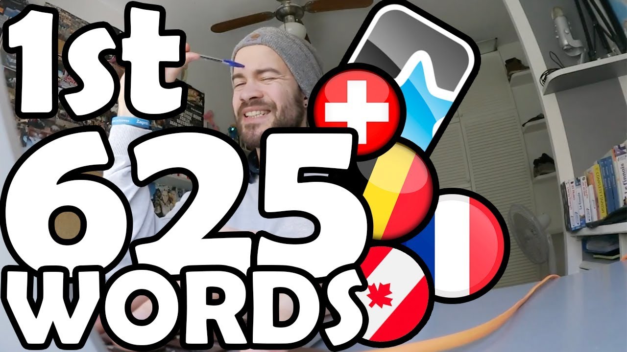 New language? Memorize this 625 words first