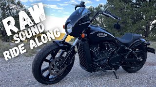 2023 Indian Scout Rogue "RAW Sound" Ride Along