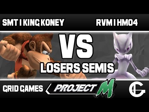 SMT | King Koney (DK) VS RVM | HM04 (Mewtwo) | Grid PM Weekly 64 | Losers Semis