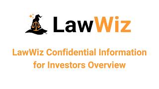 Wiz Confidential Information for Investors Overview
