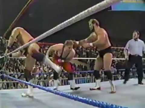 Tully Blanchard & Arn Anderson vs Louie Spicolli & Tim Horner