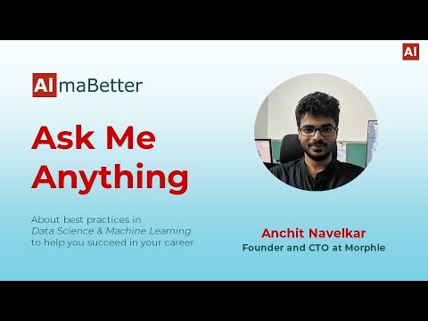 AMA with Anchit Navelkar, CTO at Morphle | Episode - 1 - YouTube