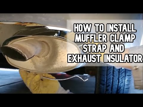 How to install muffler clamp strap and exhaust insulator – Big Al Repairs