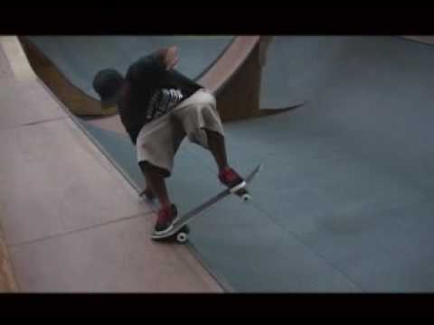 Chuck Treece Skates Bam's Ramp