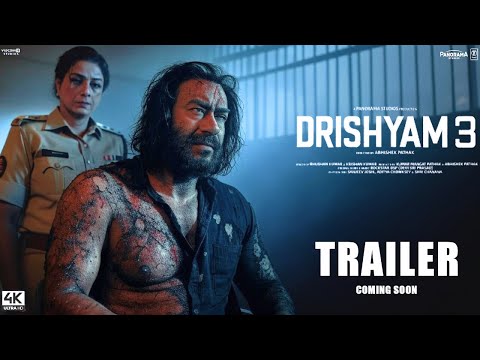 Drishyam 3 - Teaser Trailer | Ajay Devgn | Tabu, Akshaye Khanna, Shriya Saran,Saurabh Shukla In 2025