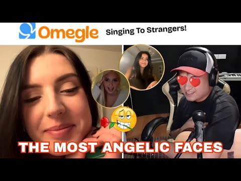 SERENADING STRANGERS | THE MOST ANGELIC FACES ON OMEGLE | BEST REACTIONS
