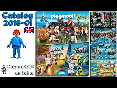 2018 Playmobil Katalog - Englisch - Januar bis Juli 2018