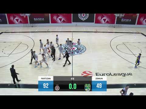 KK Partizan : KK Zemun Kvalitetna liga U15 (11.10.2025.)