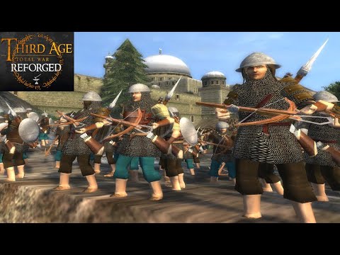 THE GREAT HOBBIT INVASION OF UMBAR (Siege Battle) - Third Age: Total War (Reforged)