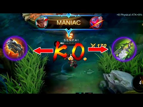 CHOU MANIAC BUILD!🔥| RANK HIGHLIGHTS |Maxura| MOBILE LEGENDS