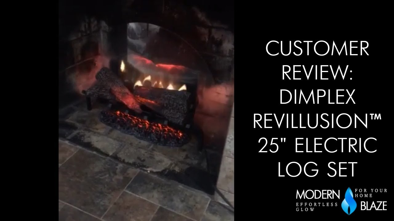 Dimplex Revillusion RLG20 20-Inch Electric Log Set — Modern Blaze