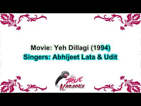 Lagi Lagi Hai Yeh Dil Ki Lagi Na Samjho Ise Dillagi Karaoke With Lyrics | Yeh Dillagi | Abhijeet