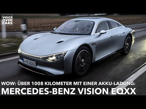 Geil! Mercedes-Benz Vision EQXX: 1008 Kilometer mit einer Akkuladung | Voice over Cars
