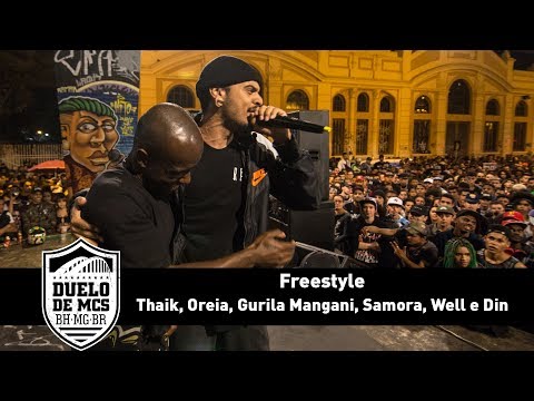Freestyle Thaik, Oreia, Gurila Mangani, Samora, Well e Din - Duelo de MCs - 18/08/17