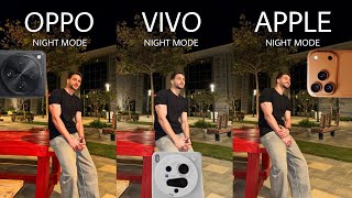 OPPO Find X9 ULTRA VS VIVO X300 Pro VS iPhone 17 Pro Max | NIGHT MODE | Camera Test 