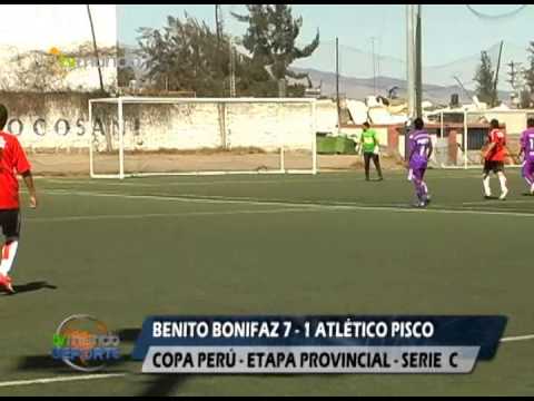 Benito Bonifaz 7 -  1 Atlético Pisco - Copa Perú - etapa provincial - Tvmundo Deportes 2013