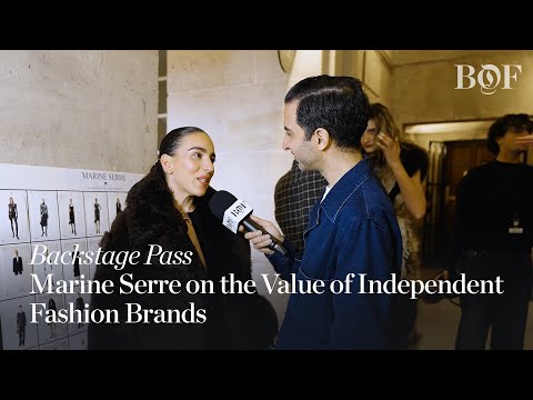 Backstage Pass | Marine Serre on the Value of Independent Fashion Brands