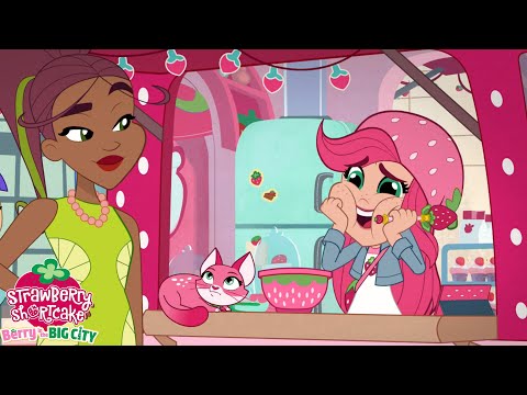 Strawberry Shortcake 🍓 Big Apple Celebrities! 🍓 Berry in the Big City 🍓 1 hour compilation - Kids TV Series, Kingdom Kids Zone - Strawberry Shortcake - WildBrain