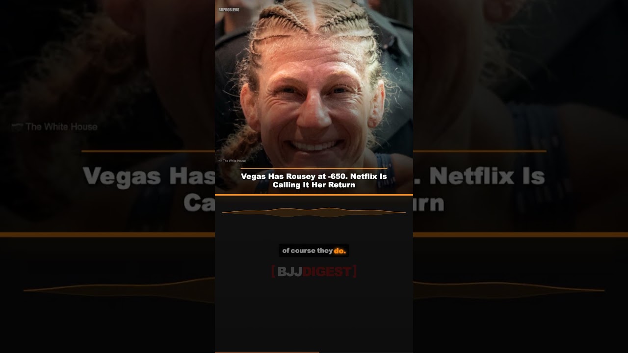 Vegas Has Rousey at -650. Netflix Is Calling It He #Shorts