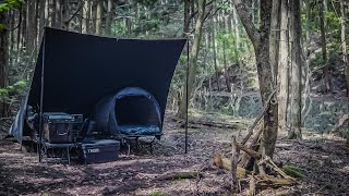 【4K】新しい無骨キャンプギアたちを引き連れて、今日もキャンプに行く。アルミコンテナカスタム/ボックスカスタム/クーラーボックス/Blackishgear/maind/viaggioplus
