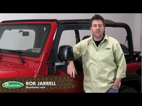 Quadratec '03-06 Style Replacement Mirrors For '87-06 Jeep YJ and TJ Review