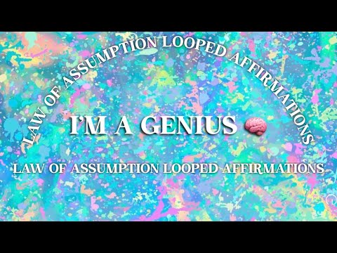 Unleash Your Inner Genius: LOOPED Manifestation Affirmations for Intelligence and Creativity
