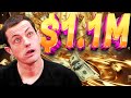 $1.1 MILLION POT!! Tom Dwan Flops Trips In MILLION DOLLAR GAME