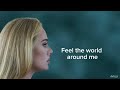 Adele - Easy on me (lyrics)