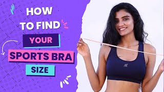 How To Find Your Correct Sports Bra Size | Laasa Sports