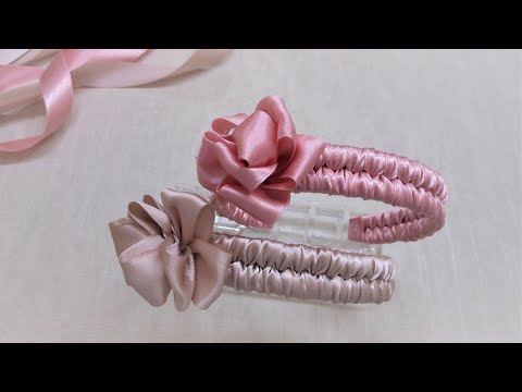 DIY Ribbon Headband - How to Make Braided Headband...