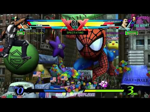 "Best Bout Replays"  UMvC3 - Captain xBUTTx vs DISRESPECK402  (1080p HD 60fps)