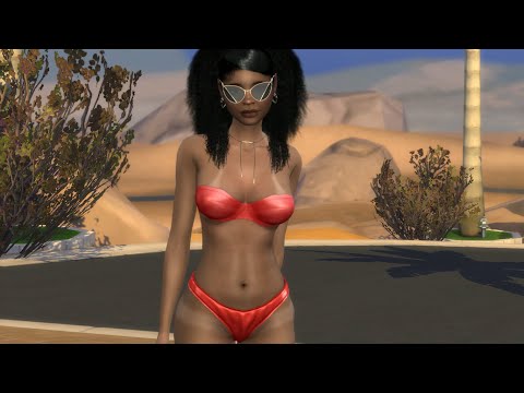 sims4 cc download black girls female Lisette Ventura by Bonita100 Game Video Preview