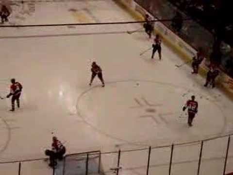 Senators vs Wild pregame warmup