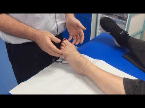 How to check for the dorsalis pedis & anterior tibial pulse with a Doppler