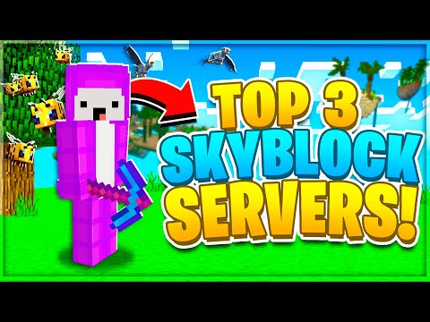 TOP 3 SKYBLOCK SERVERS!  *2022 EDITION* |  Minecraft OP Prison |  1.8- 1.19+ Minecraft Skyblock Servers