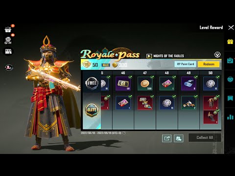 MAXED ROYALE PASS M14!
