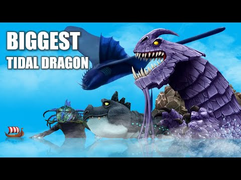 10 Biggest Tidal Class Dragons   HTTYD Movies and Shows