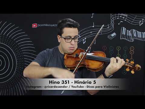 Hino 351 Violino Hinário 5 CCB