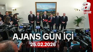 Numan Kurtulmuş'tan süreç ziyaretleri - Ajans Gün İçi - 25.02.2026 | A