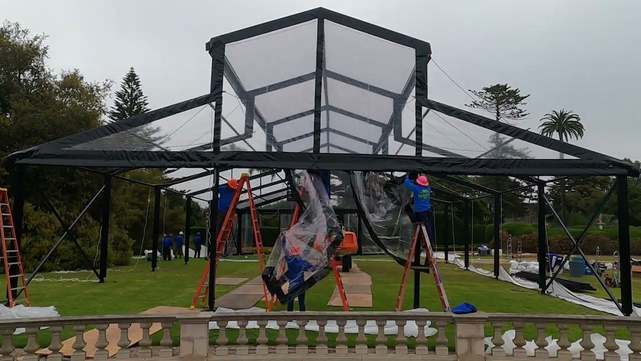 Conservatory Tent Time-Lapse | Luxury Event Build by Bright Event Rentals