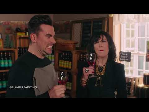 david rose not enjoying his alcoholic drinks for one minute