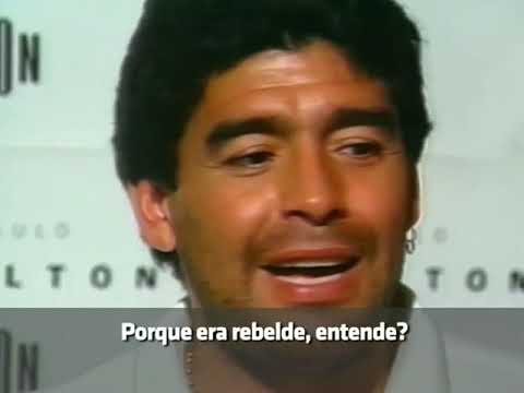 A idolatria de Maradona por Rivellino (1993)