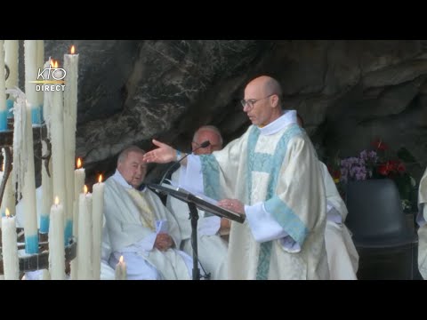 Messe de 10h à Lourdes du 6 août 2022