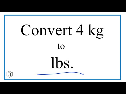 4kg To Lbs